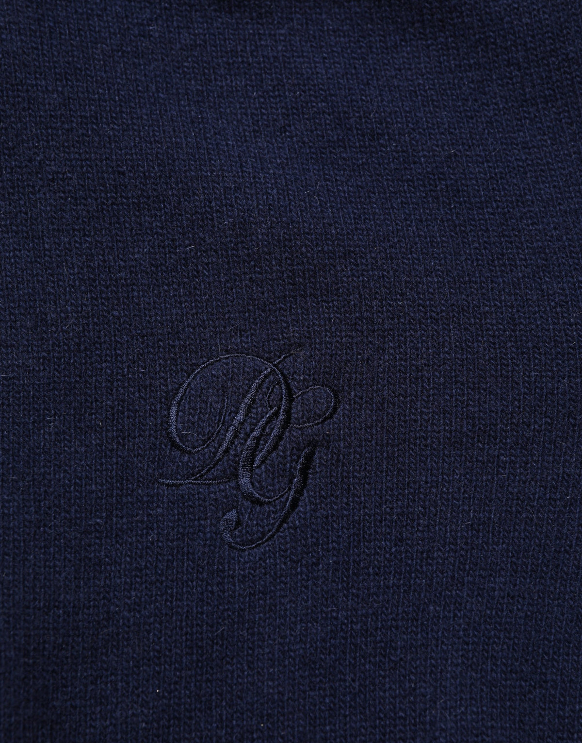 Dolce & Gabbana Blue Wool Knit Turtleneck Pullover Sweater