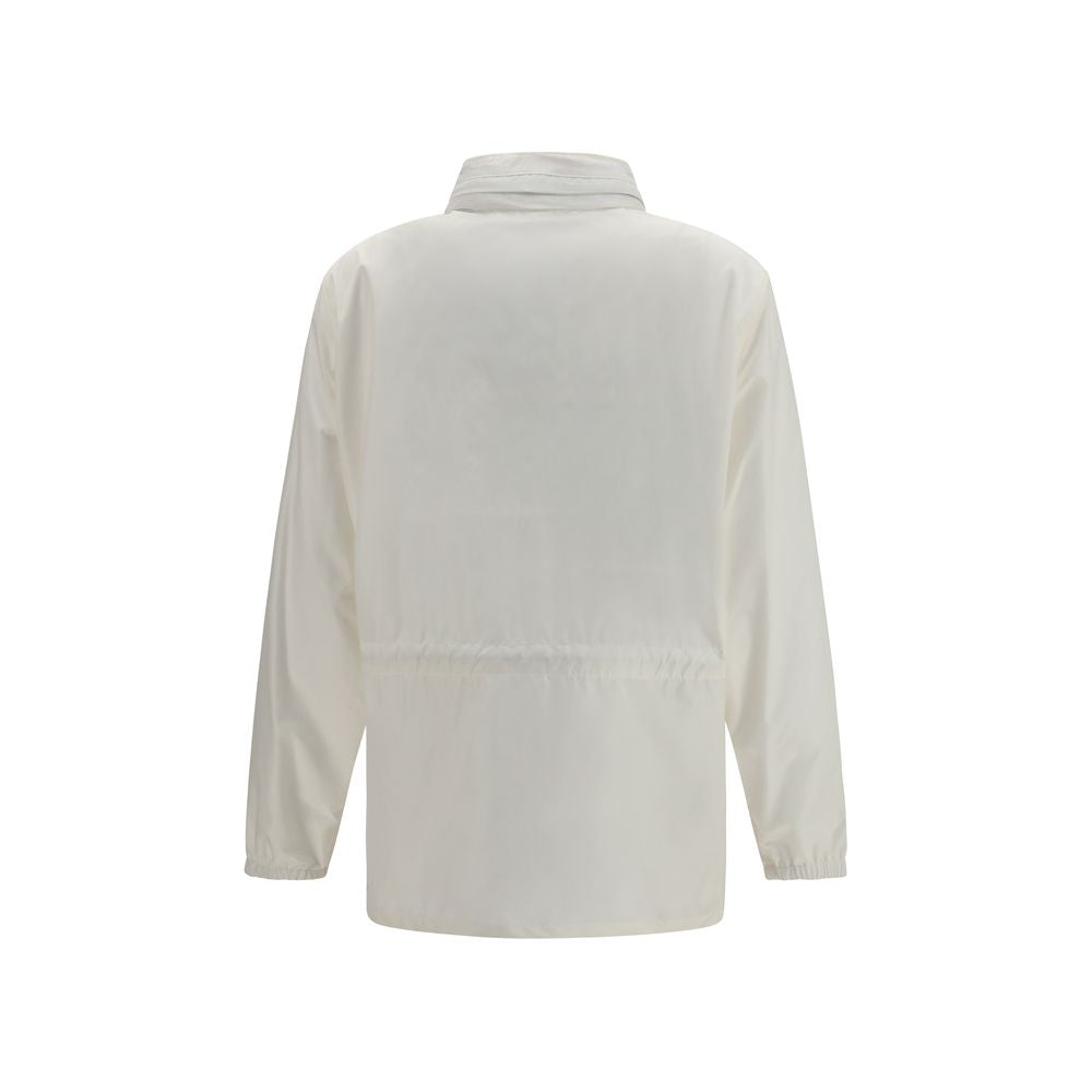 Veste en polyamide blanc Burberry