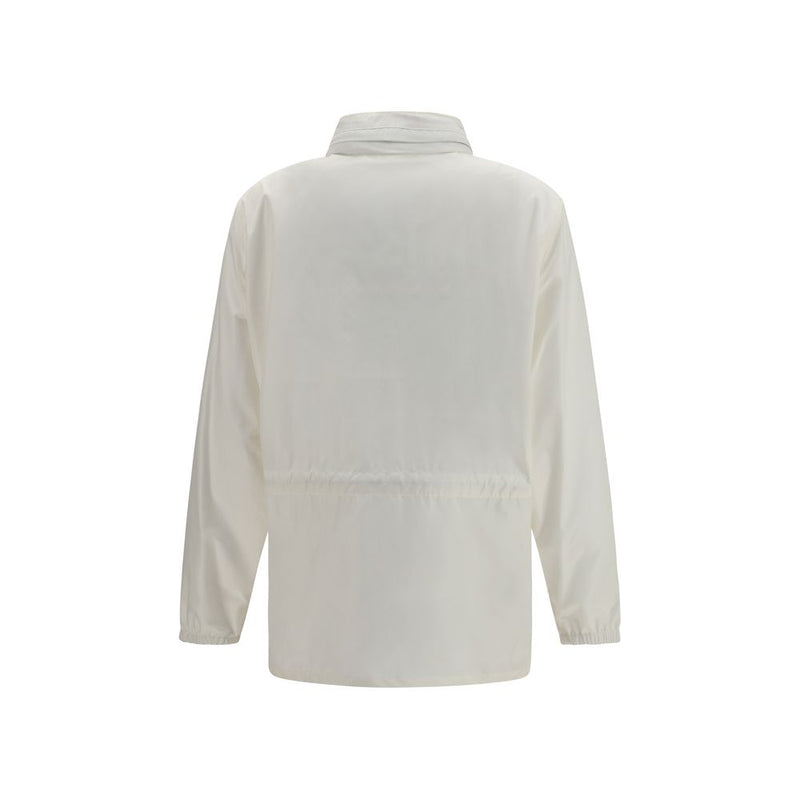 Veste en polyamide blanc Burberry