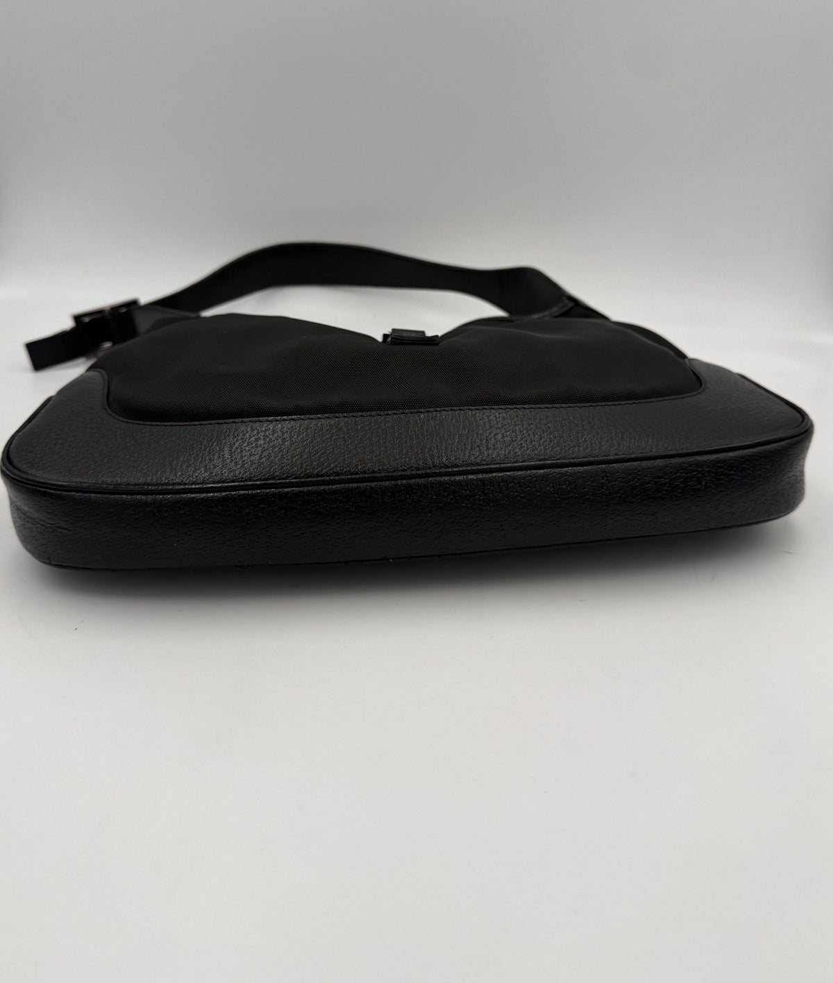 Gucci GUCCI JACKIE Leather and Canvas Handbag