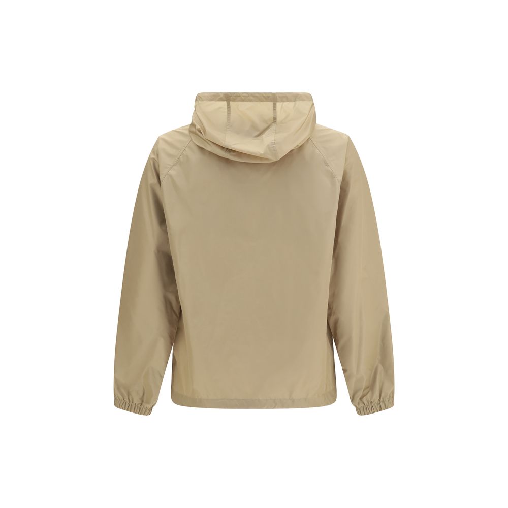 Burberry Beige Nylon Shell Jacket - Lightweight & Sporty Design