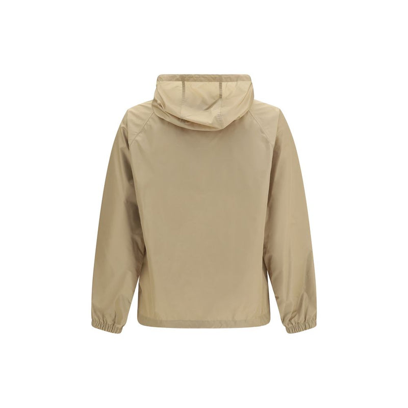 Burberry Beige Nylon Shell Jacket - Lightweight & Sporty Design