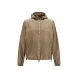 Burberry Brown Nylon Shell Jacket