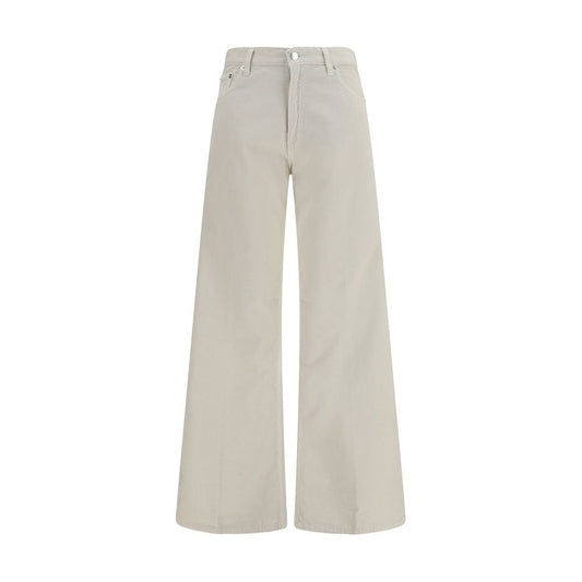 Jean décontracté en coton blanc Haikure