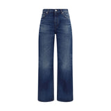 Haikure Blue Cotton Jeans Denim
