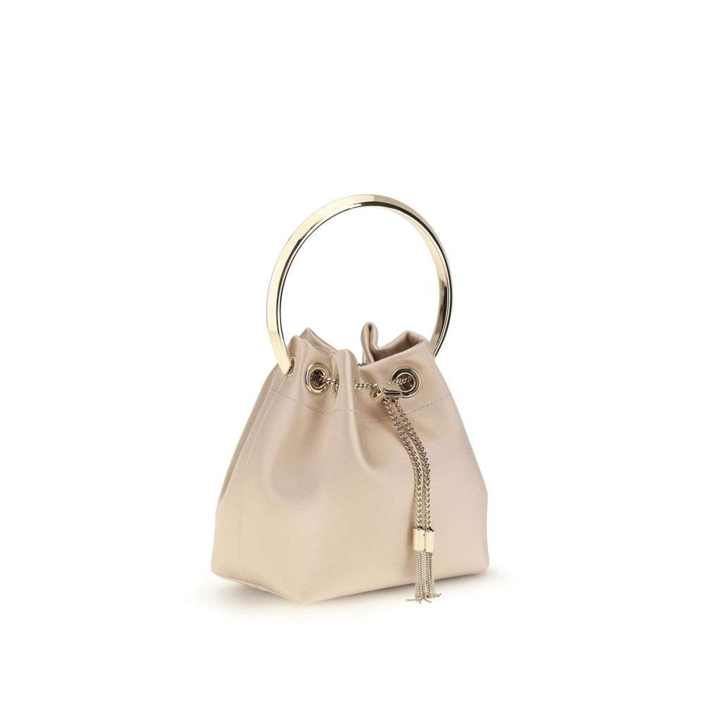 Jimmy Choo Bon Bon Multicolor Silk Handbag