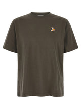 Maison Kitsuné Gray Organic Cotton T-Shirt