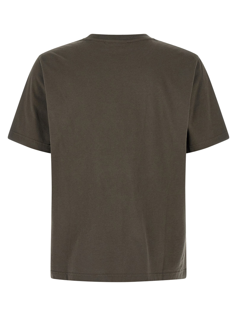 Maison Kitsuné Gray Organic Cotton T-Shirt