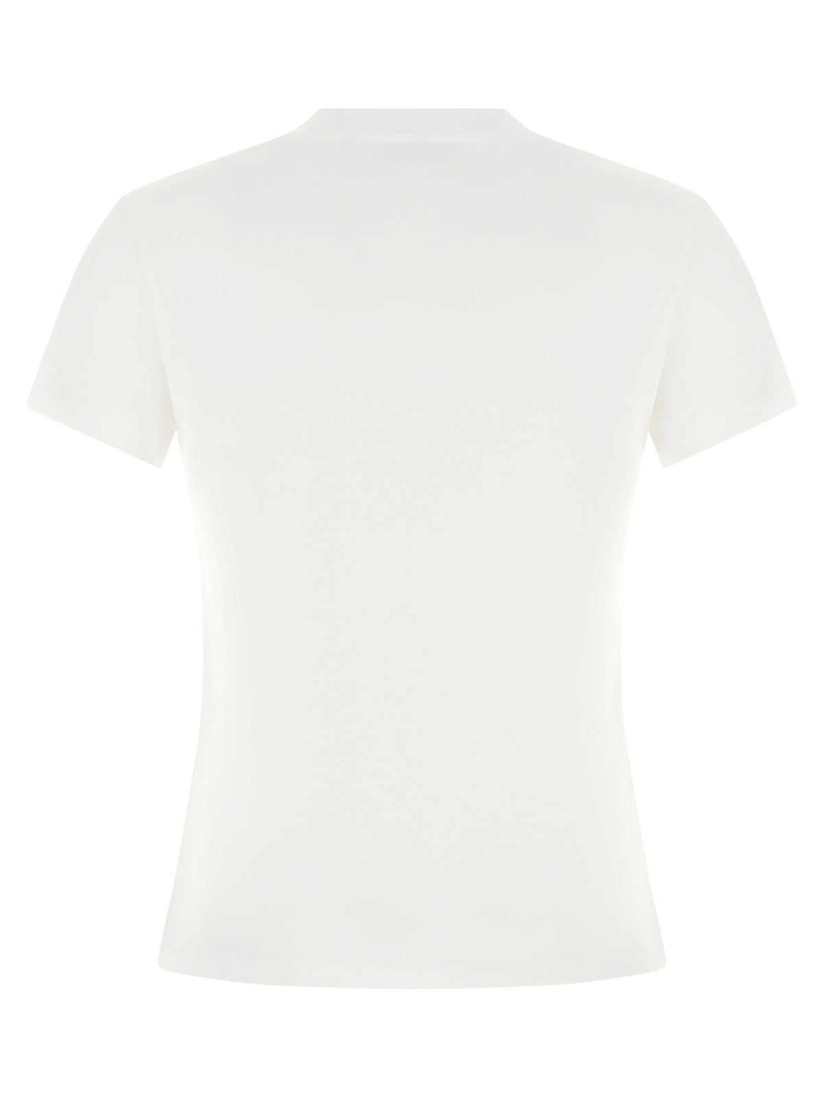 T-shirt en coton blanc cassé