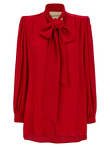 Valentino Garavani Red Silk Blouse
