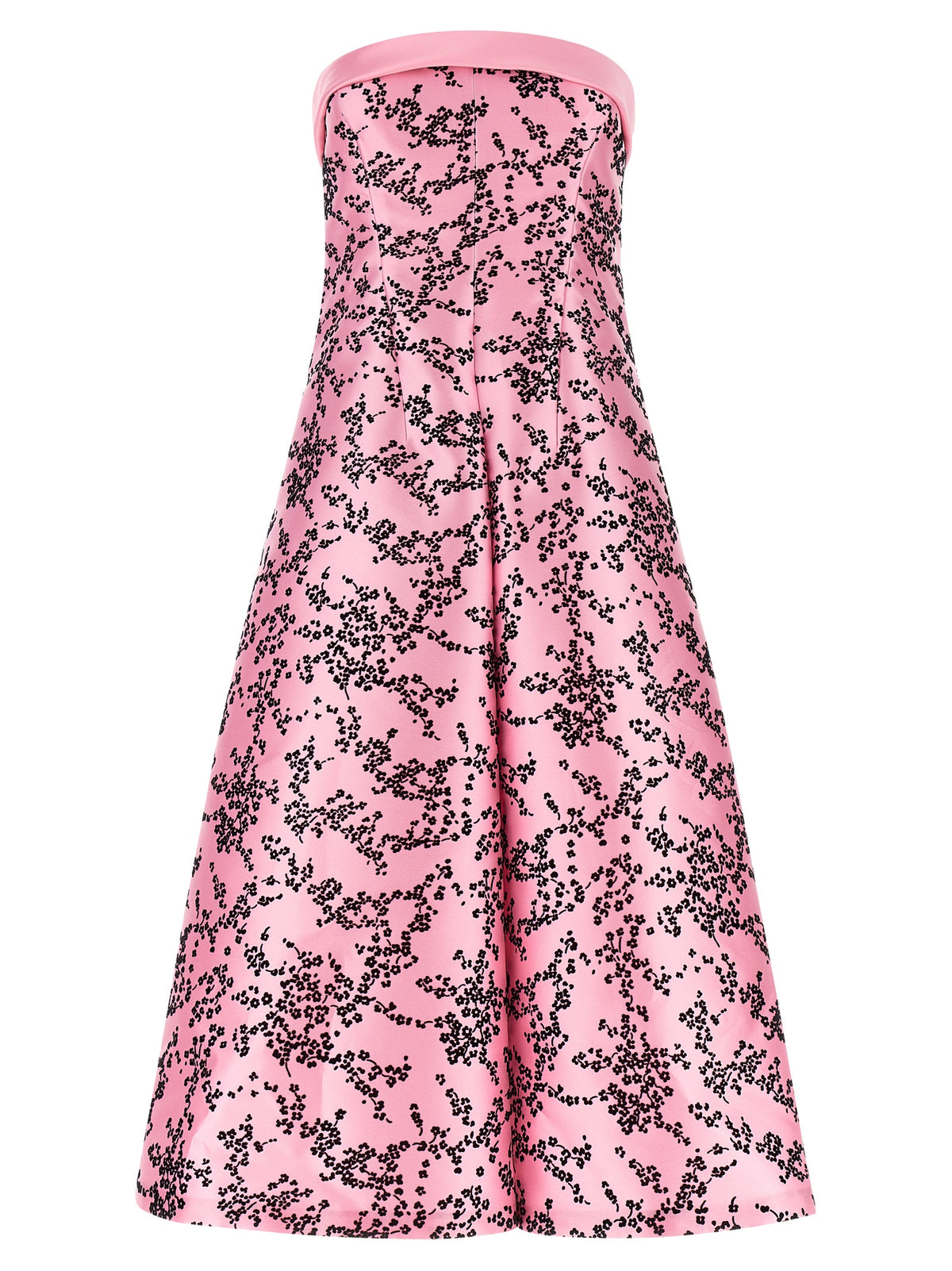 Robe midi multicolore en polyester Alberta Ferretti