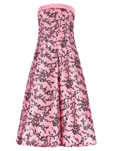 Robe midi multicolore en polyester Alberta Ferretti