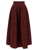 Mini-jupe Alberta Ferretti en triacétate multicolore