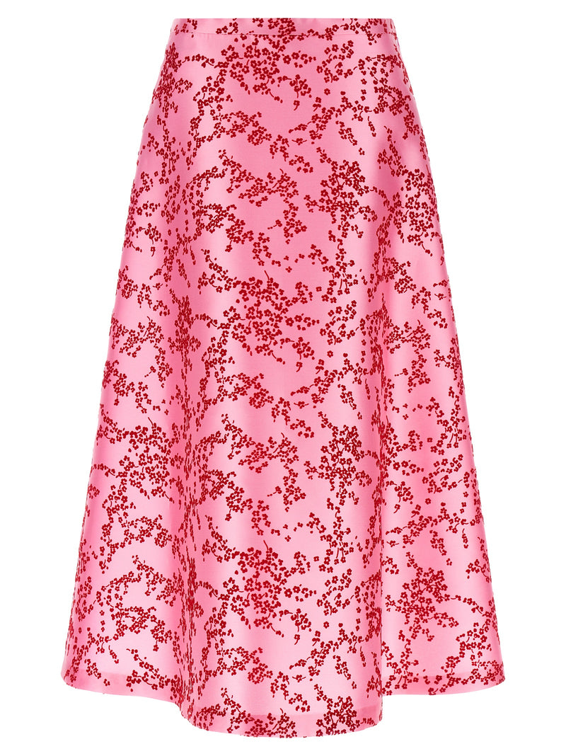 Alberta Ferretti Multicolor Polyester Mini Skirt