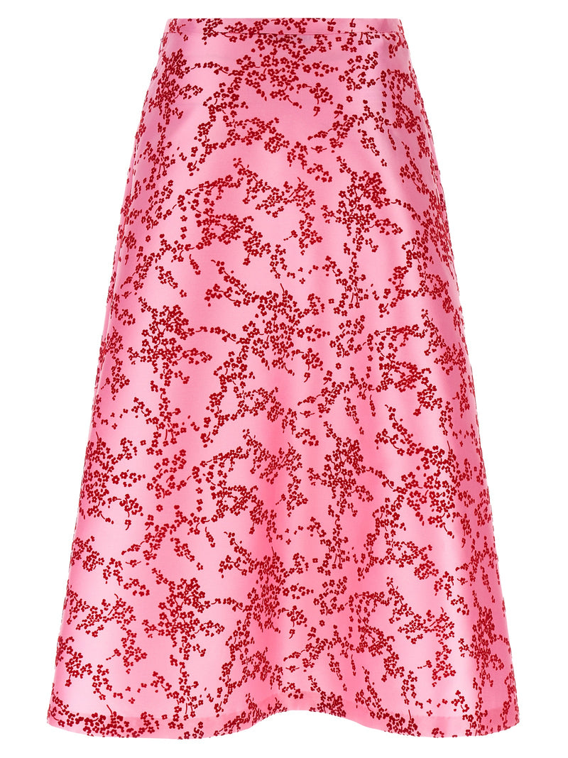 Alberta Ferretti Multicolor Polyester Mini Skirt
