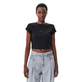 T-shirt en coton noir Calvin Klein Jeans