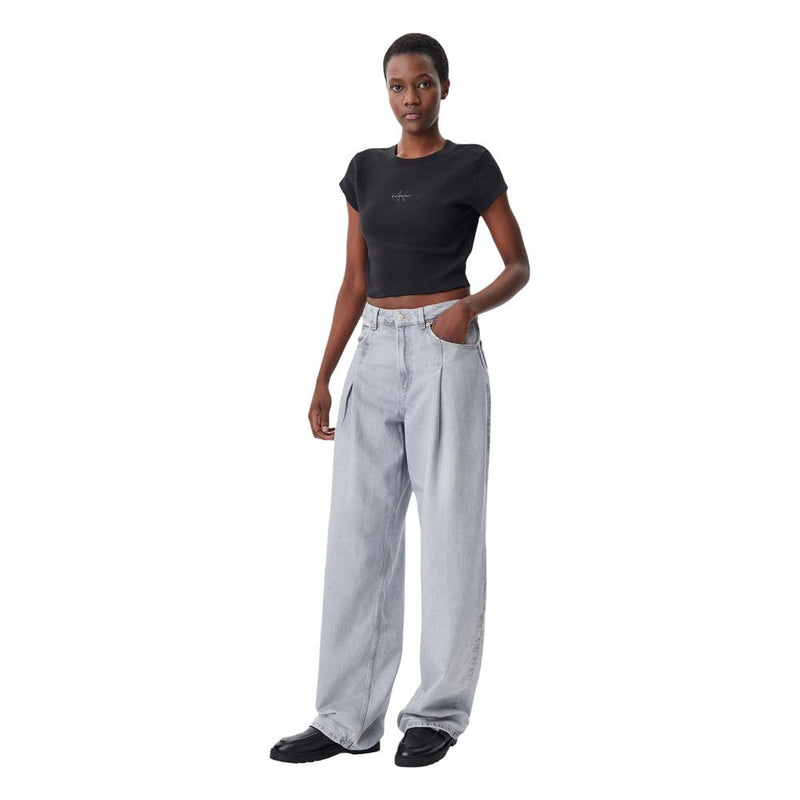 T-shirt en coton noir Calvin Klein Jeans