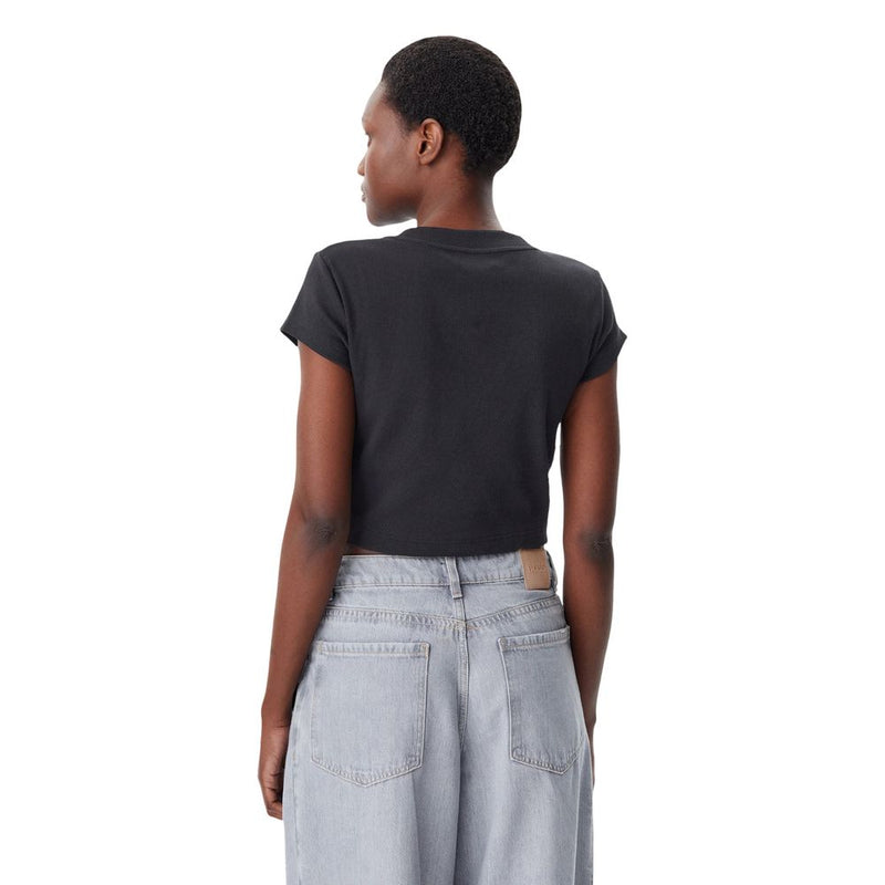 T-shirt en coton noir Calvin Klein Jeans