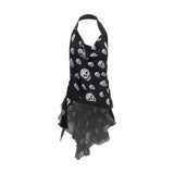 Alexander McQueen Black Silk Sleeveless T-Shirt