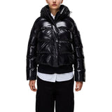 Veste longue Napapijri en polyester recyclé noir