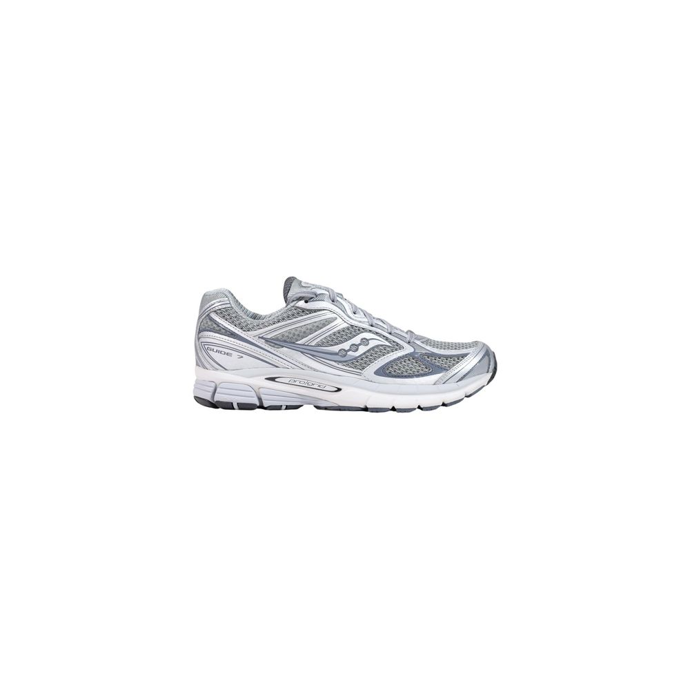 Saucony PROGRID GUIDE 7 Gray Textile Athletic Sneakers