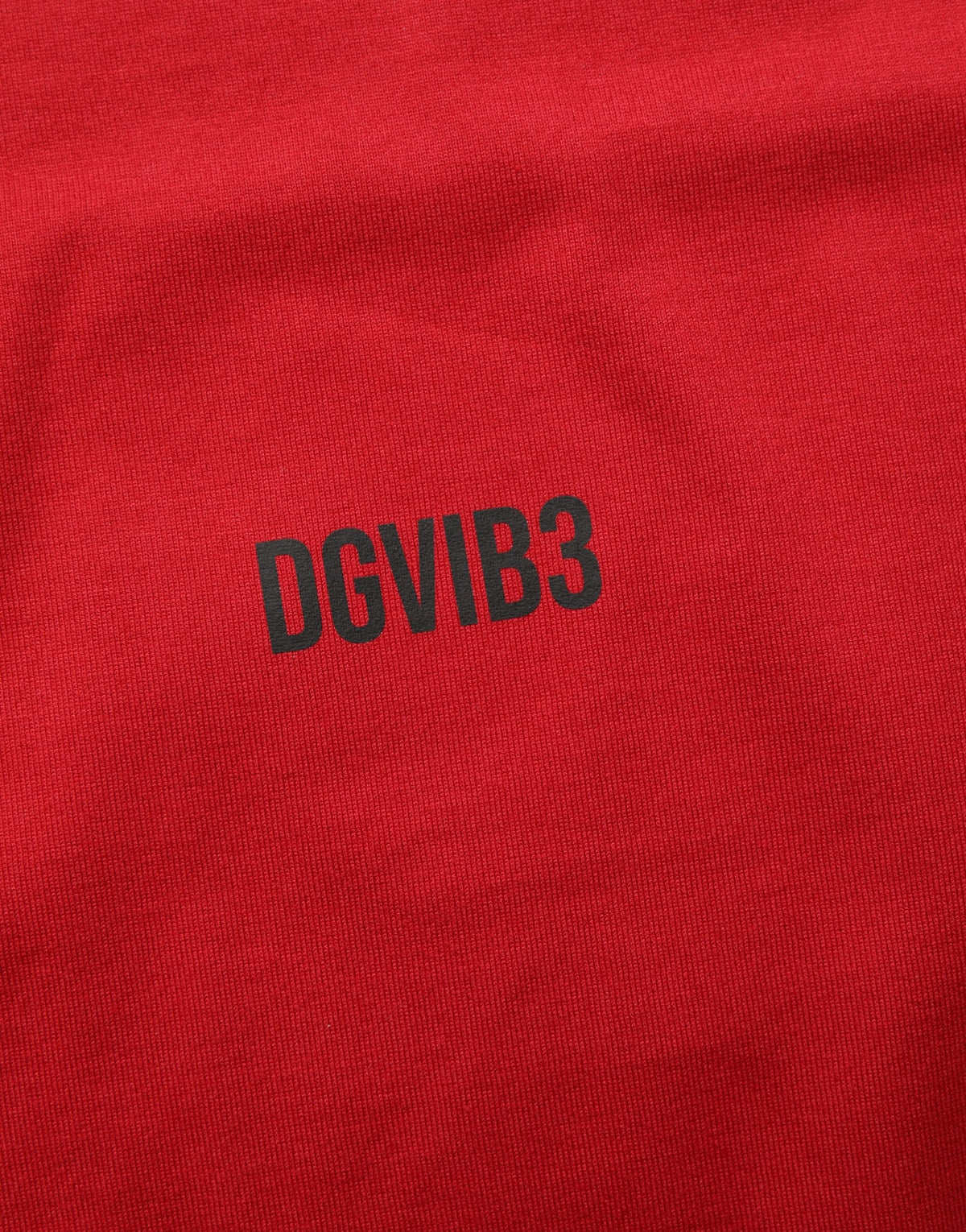 Dolce & Gabbana Red Cotton Graphic Print Crew Neck T-shirt