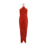 Robe de cocktail Magda Butrym en viscose multicolore