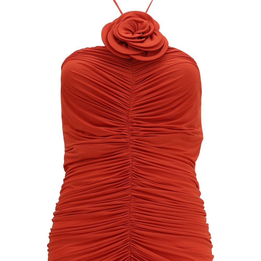 Robe de cocktail Magda Butrym en viscose multicolore