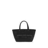 Alexander Wang Gray Cotton Shoulder Bag