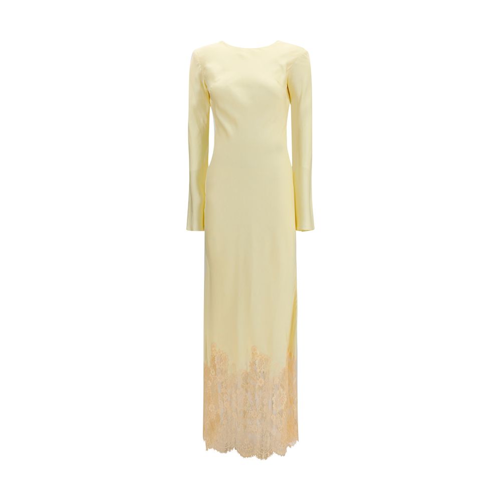 Robe de cocktail bicolore en viscose Self-Portrait