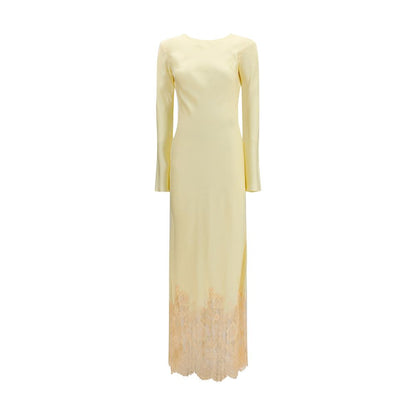 Robe de cocktail bicolore en viscose Self-Portrait