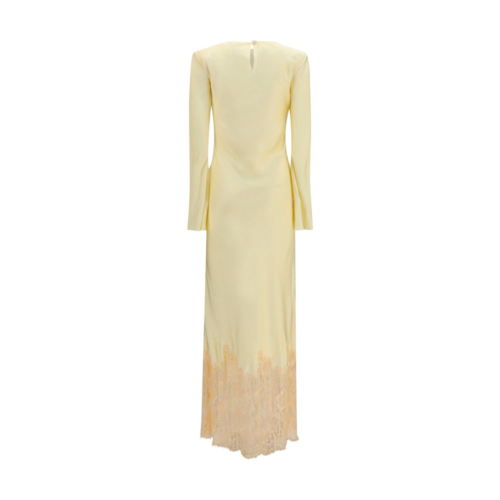Robe de cocktail bicolore en viscose Self-Portrait