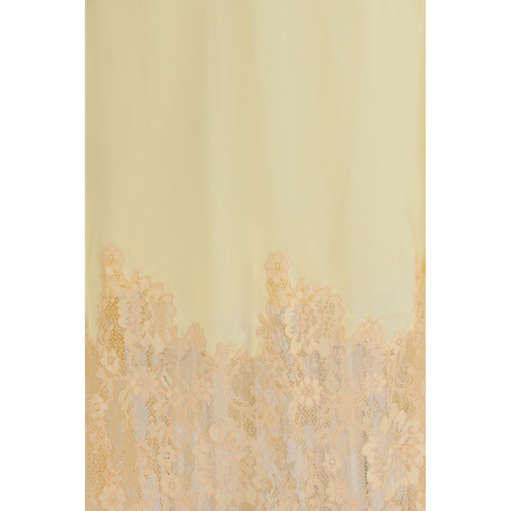Robe de cocktail bicolore en viscose Self-Portrait