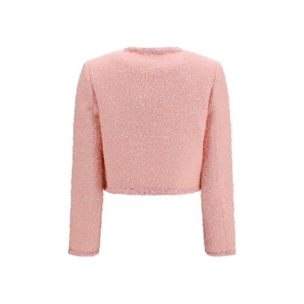 Self-Portrait Multicolor Bouclé Jacket for Women