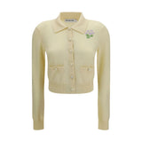 Gilet Self-Portrait Bicolor en laine Oves Aries