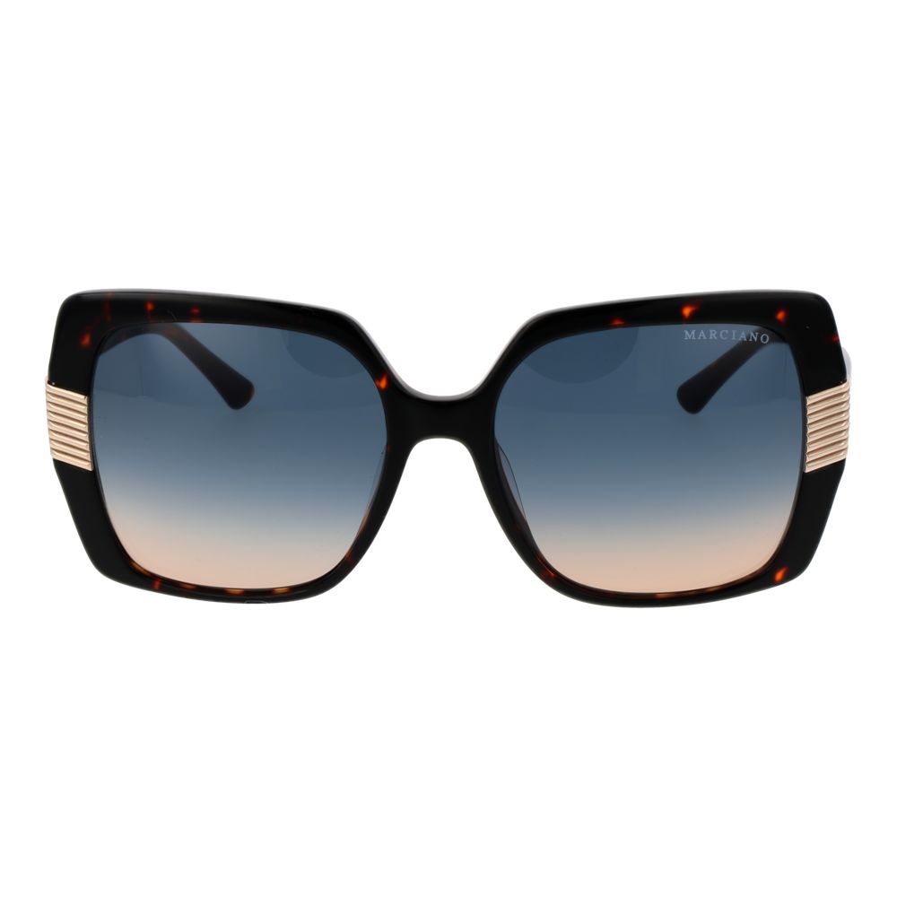 Lunettes de soleil Marciano by Guess en acétate marron