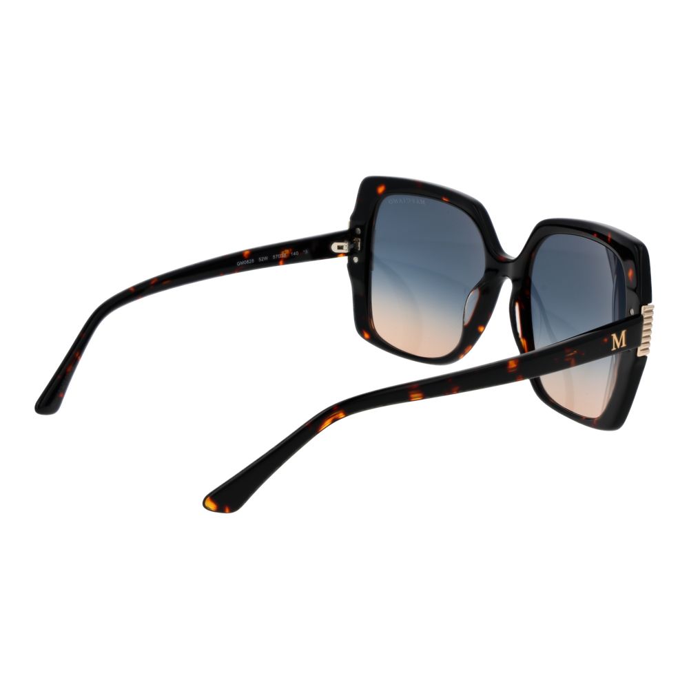 Lunettes de soleil Marciano by Guess en acétate marron