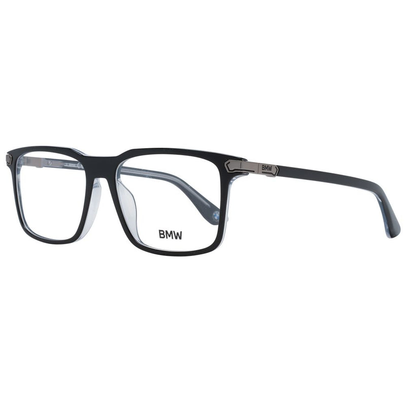 BMW Black Plastic Glasses Frames for Men
