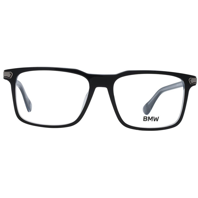 BMW Black Plastic Glasses Frames for Men