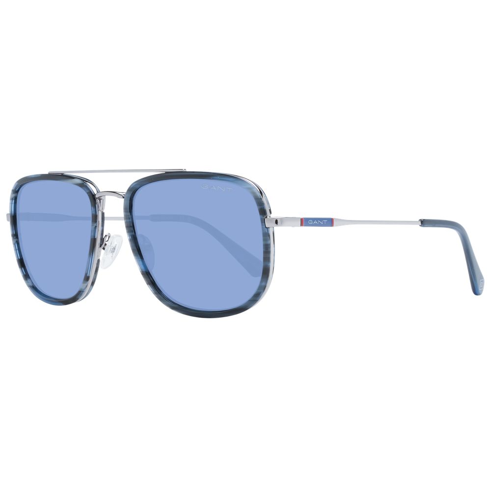 Gant Blue Metal Sunglasses - Stylish Aviator Design