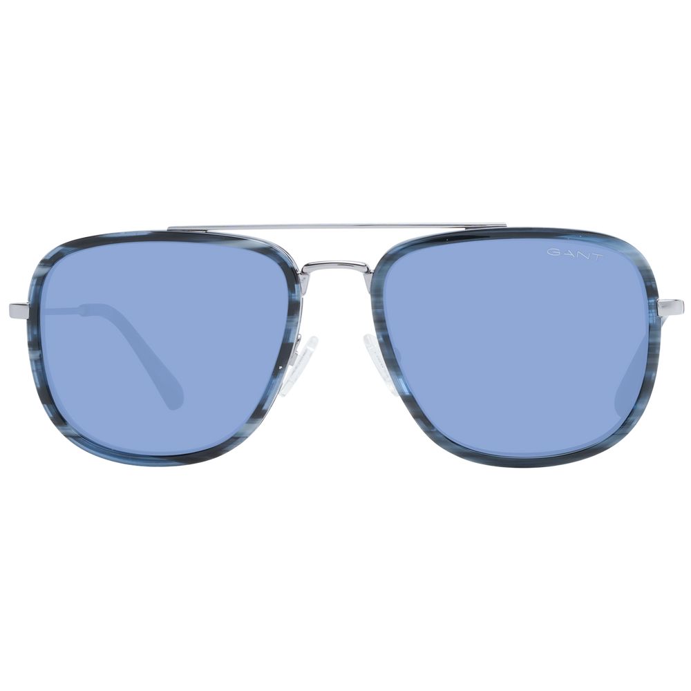 Gant Blue Metal Sunglasses - Stylish Aviator Design