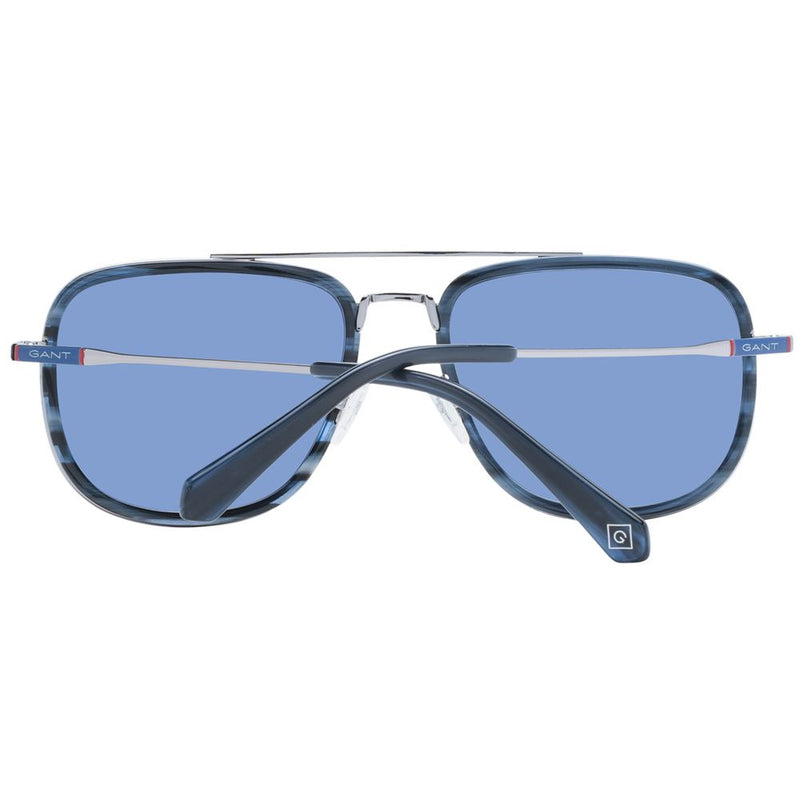 Gant Blue Metal Sunglasses - Stylish Aviator Design