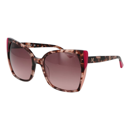 Marciano by Guess Brown Acetate Sunglasses for Women