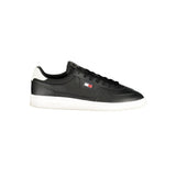 Baskets basses pour homme en polyuréthane noir Tommy Hilfiger