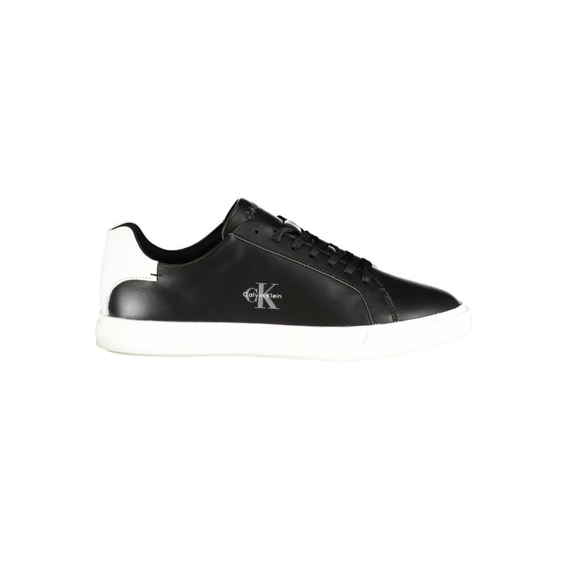 Baskets noires en polyuréthane pour femme Calvin Klein