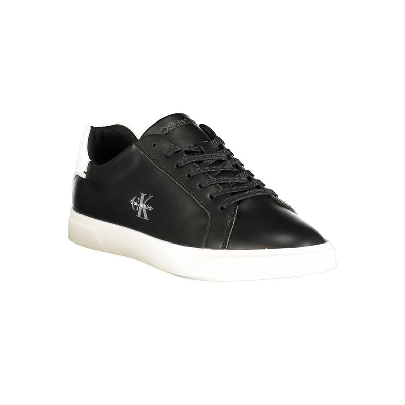 Baskets noires en polyuréthane pour femme Calvin Klein