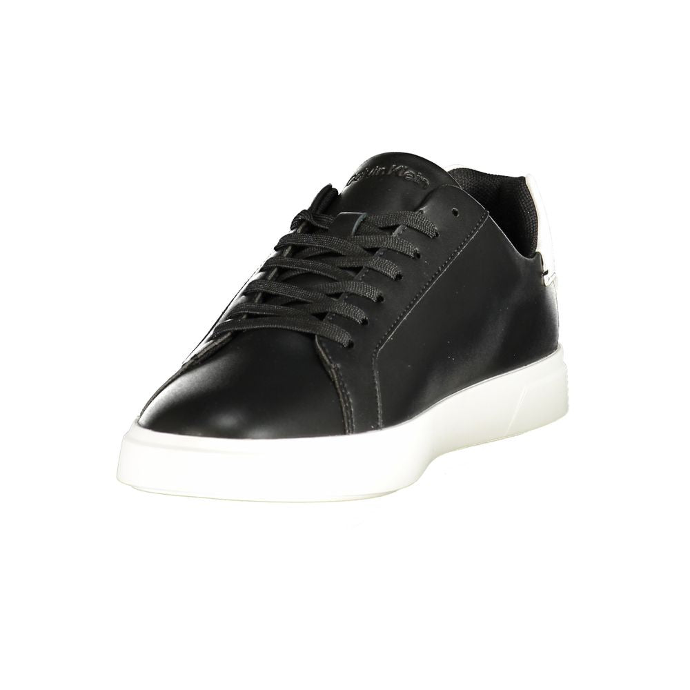 Baskets noires en polyuréthane pour femme Calvin Klein