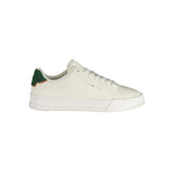 Tommy Hilfiger White Polyurethane Men's Sneaker