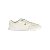 Tommy Hilfiger White Polyurethane Women's Sneaker
