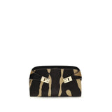 Ferragamo Mini Hug Brown Hair Shoulder Bag